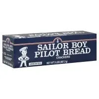Sailor Boy Crackers Pilot Bread Unsalted Tops Box – 2 Lb