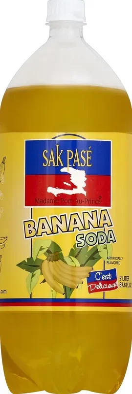 Sak Pasé Sakpas Sak-pase Banana Soda – 2 liter