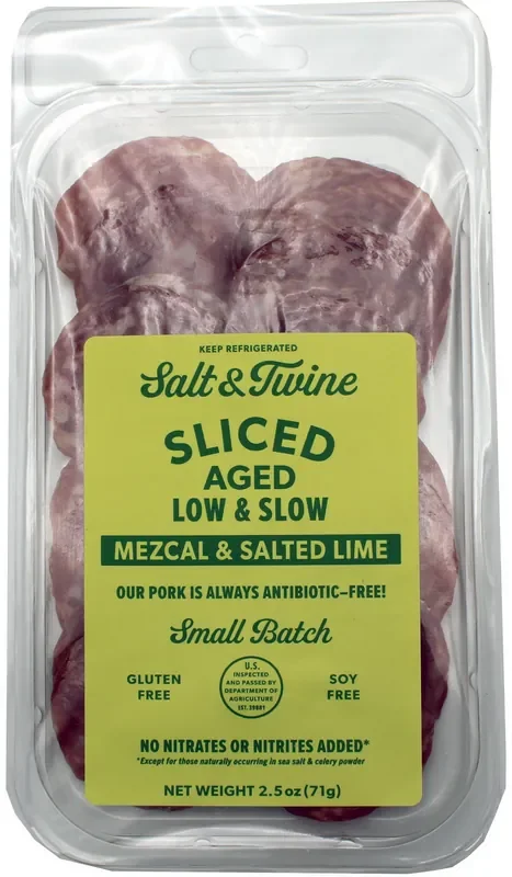 Salt & Twine Sliced Mezcal & Salted Lime Salami