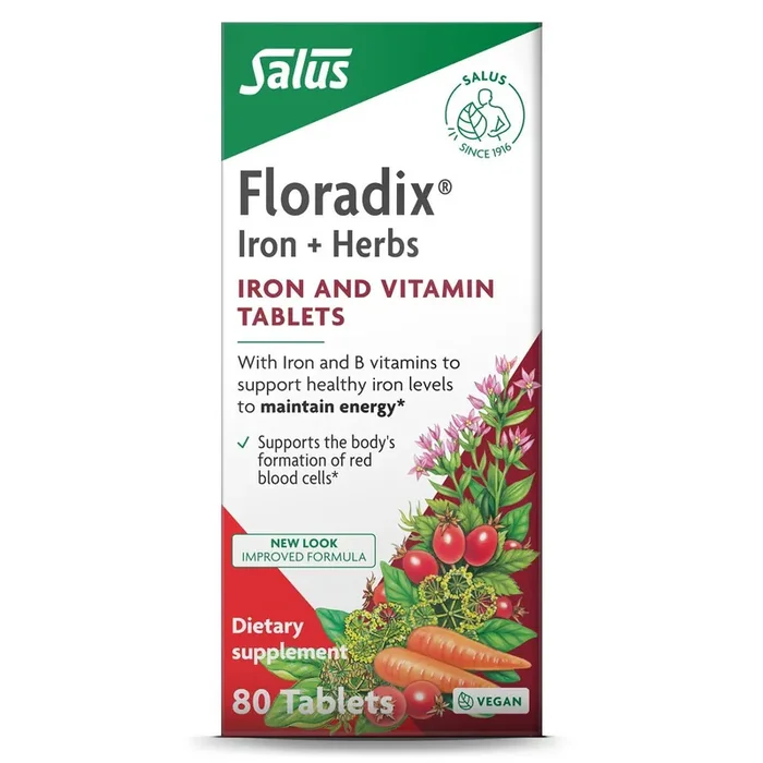 Salus Floradix Iron + Herbs Tablets