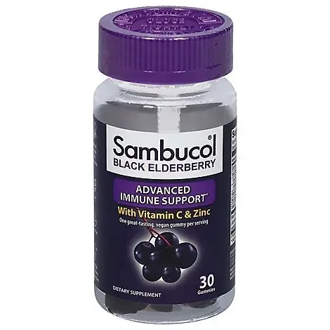 Sambucol Gummies Black Elderberry – 30 CT
