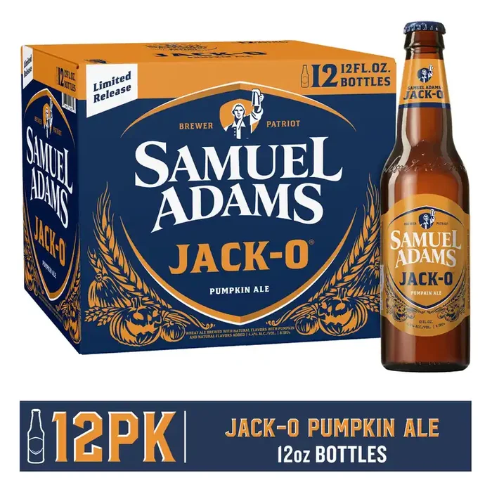 Samuel Adams Jack-O Pumpkin Ale Seasonal Beer (12 fl. oz. Bottle, 12pk.)