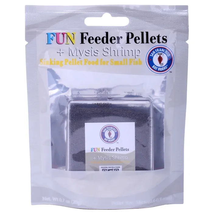 San Francisco Bay Brand Fun Feeder Micro Pellet + Mysis, 0.7 oz