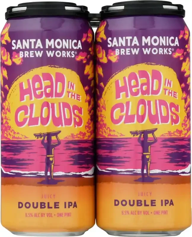 Santa Monica Seafood Brew Works Head In The Clouds Double Ipa