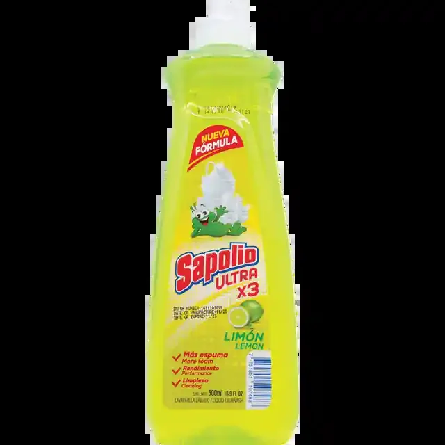 SAPOLIO Dishwashing Ultra Conc Lemon Btl