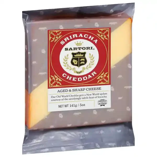 Sartori Cheese, Sriracha Cheddar