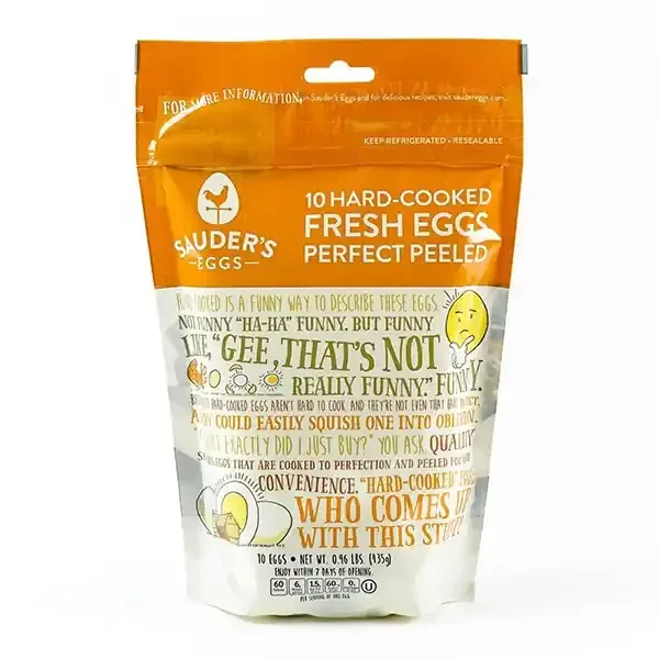Sauder‘s Eggs Fresh Hard-Cooked Peeled Eggs