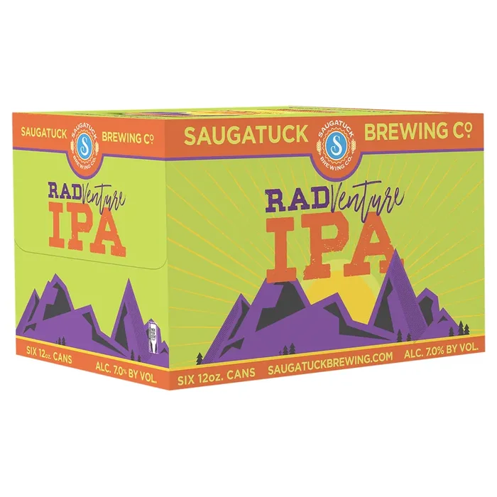 Saugatuck RADventure IPA, 6pk Cans 12oz
