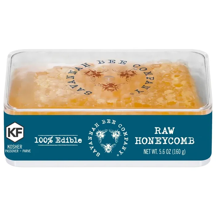 Savannah Bee Company Pure & Natural Raw Honeycomb 5.6 oz