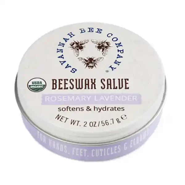 Savannah Bee Company Rosemary Lavender Beeswax Salve For Hands