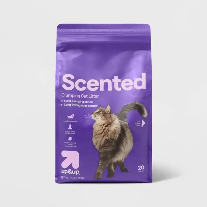 Scented Clumping Cat Litter Bag – 20lbs – up&up™