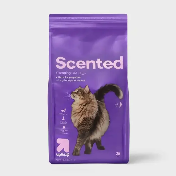 Scented Clumping Cat Litter Bag – 35lbs – up&up™