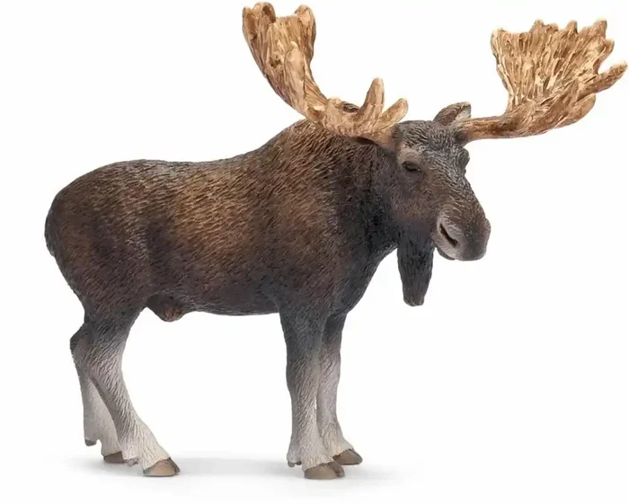 Schleich Bull Moose Figure