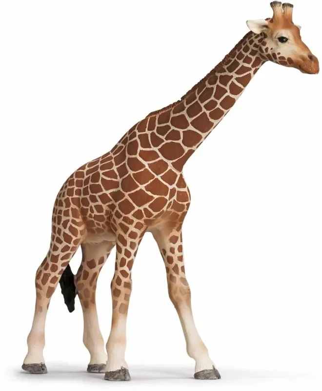 Schleich Female Giraffe Figure – Brown/White