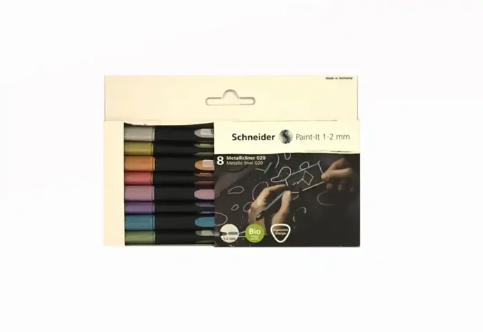 Schneider Paint-It 1-2 Mm Metallicliner 020 Set – Assorted