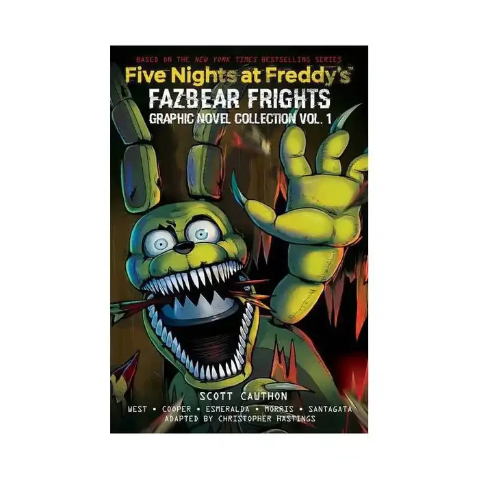 Scholastic Five Nights at Freddy‘s Fazbear Frights Graphic Novel Collection 1 – by Scott Cawthon & Elley Cooper & Carly Anne West (Paperback)