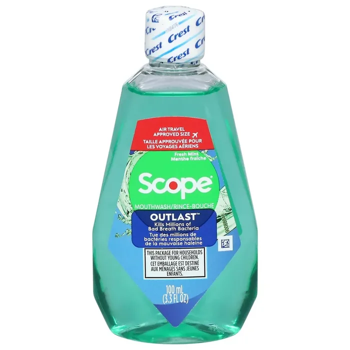 Scope Fresh Mint Mouthwash 3.3 fl oz