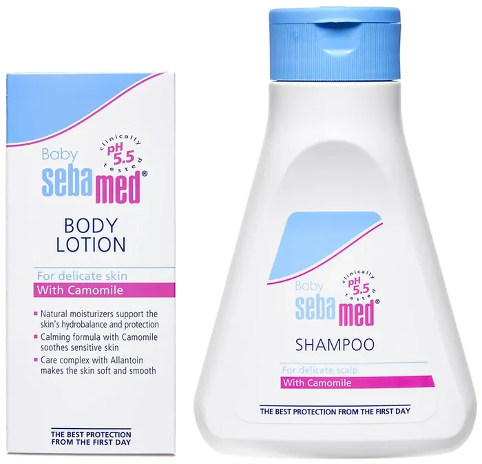 Sebamed Baby (Children) Shampoo 150Ml&Sebamed Baby Cream Extra Soft, 50Ml