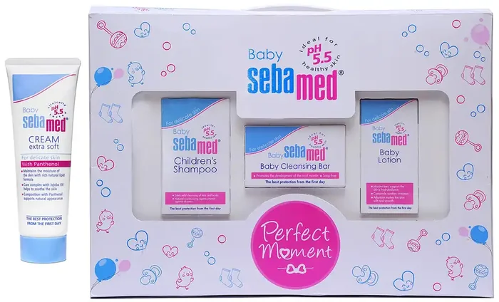 Sebamed Baby Cream, Extra Soft, 50ml & Baby Perfect Moment