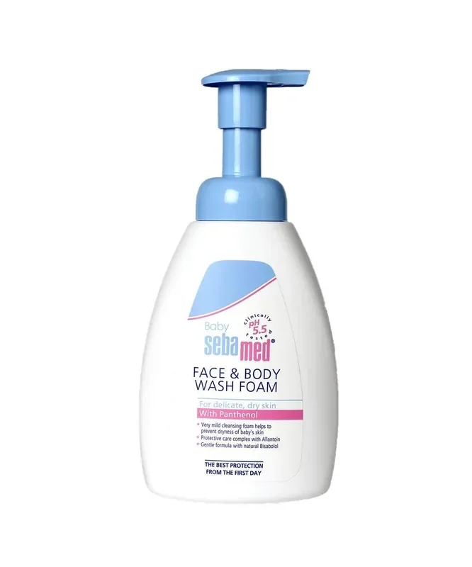 SebaMed Baby Face & Body Wash Foam 400ml