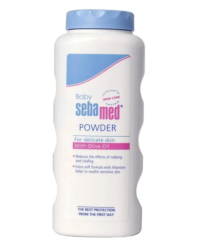 Sebamed Baby Powder 100 gm Olive Oil, Allantoin Keeps Newborn’s Skin Fresh absorbs Sweat