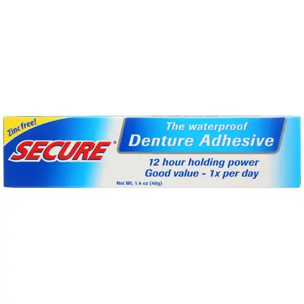 SECURE Denture Adhesive Cream