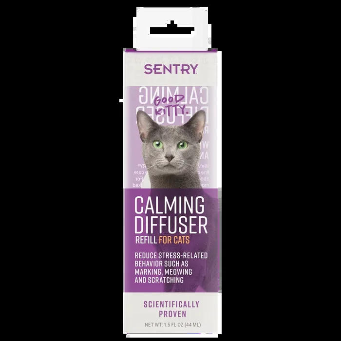 SENTRY Calming Diffuser for Cats, Refill, 1.5 oz