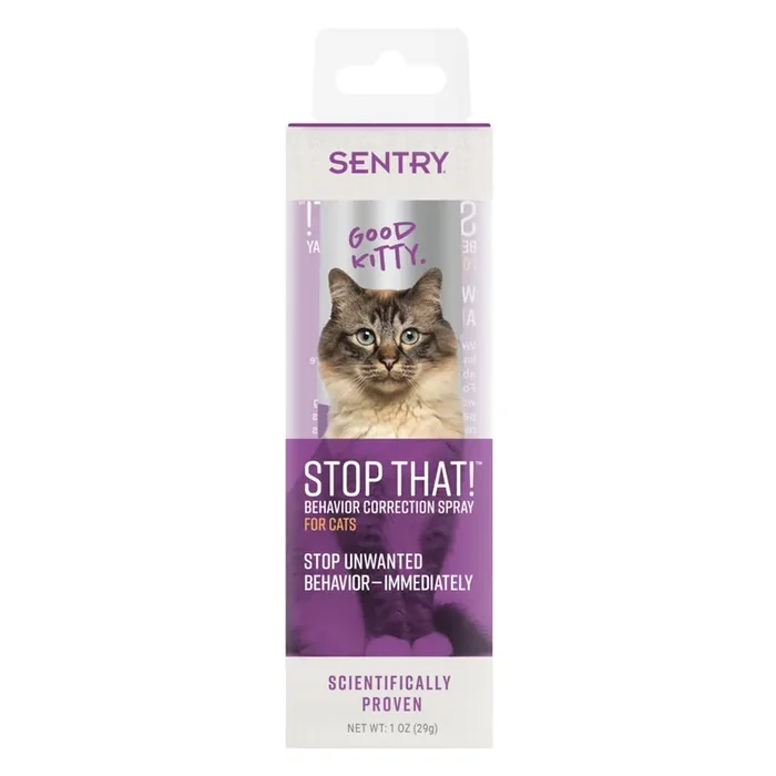SENTRY Stop That! Behavior Correction Spray for Cats