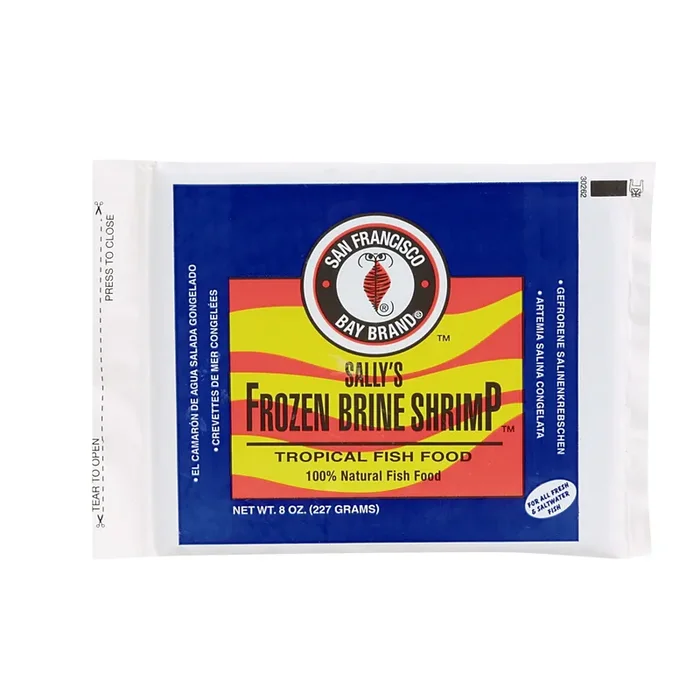 SF Bay Coffee San Francisco Bay Brand® Sally‘s Frozen Brine Shrimp™ Frozen Fish Food