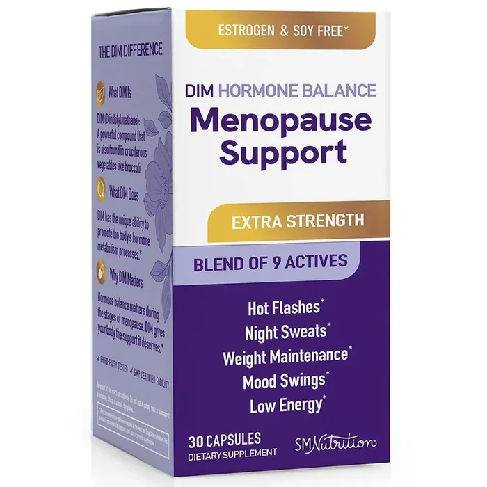 SMNutrition Dim Hormone Balance Menopause Support