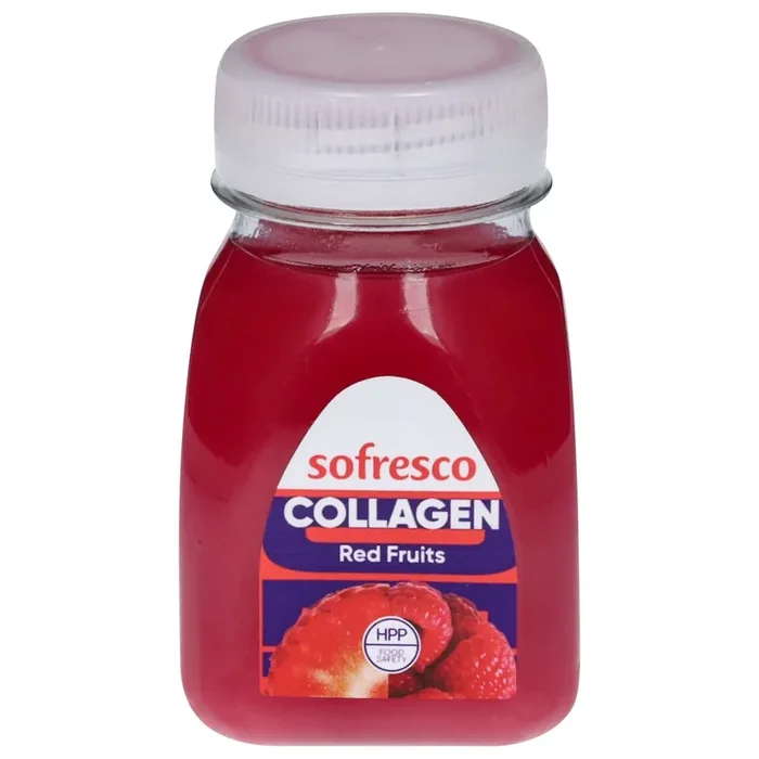 Sofresco Red Fruits Juice with Collagen 3.7 fl oz