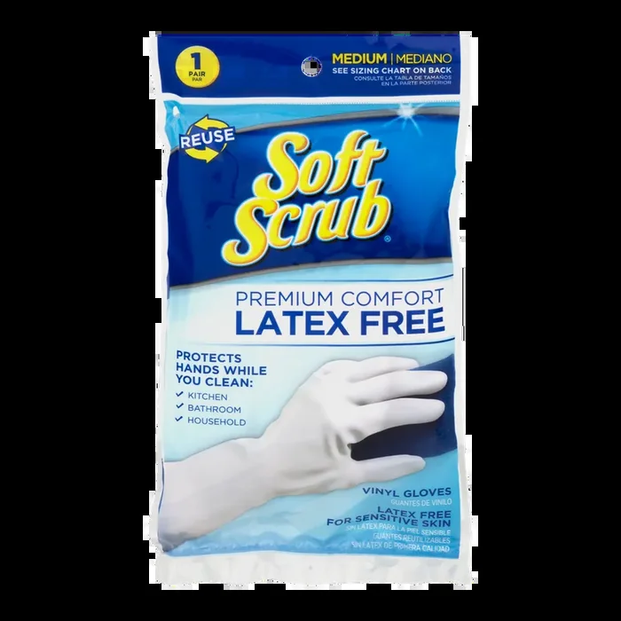 Soft Scrub Premium Comfort Latex Free Glove Medium