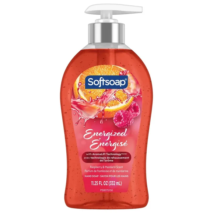 Softsoap Energized Hand Soap – Raspberry & Mandarin