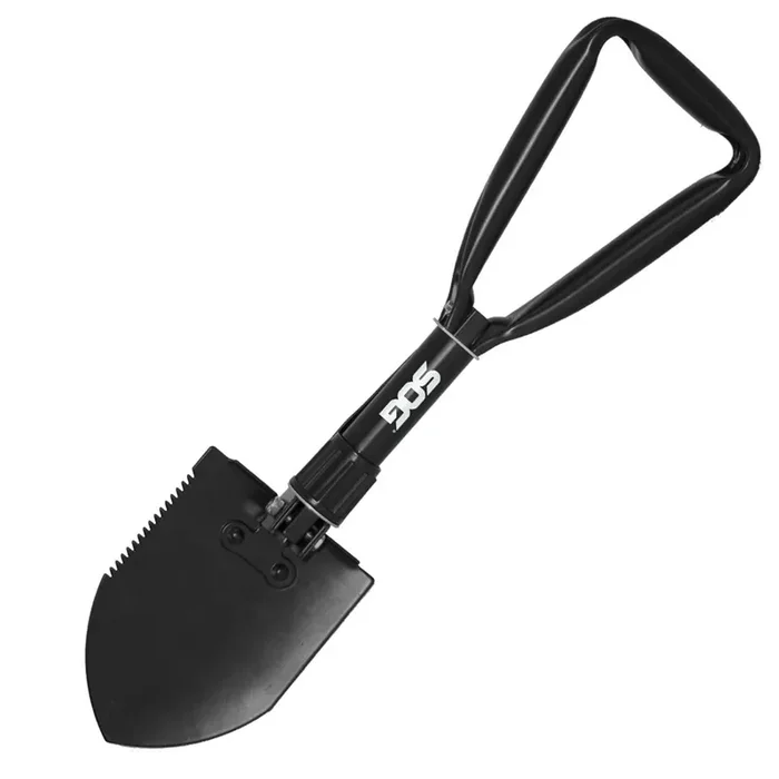SOG 7.25-in High carbon steel D-Handle Trenching spade