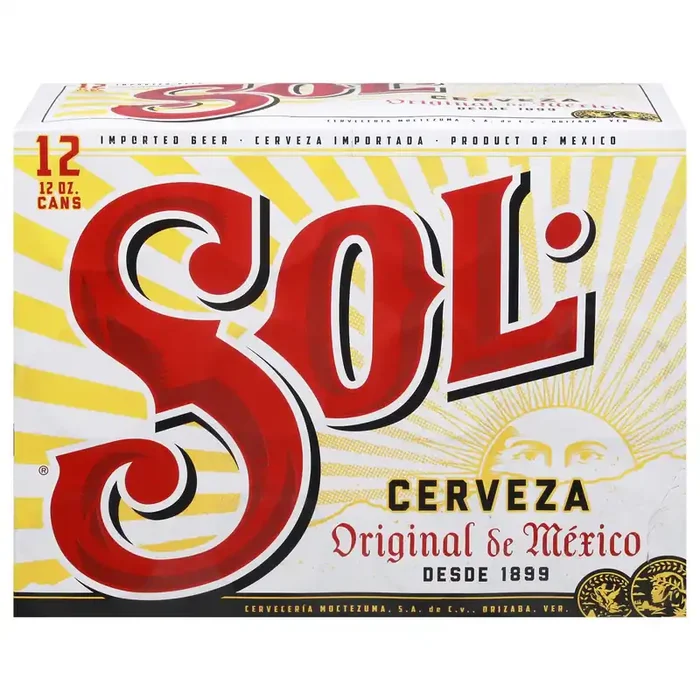 Sol Beer 12 – 12 oz Cans