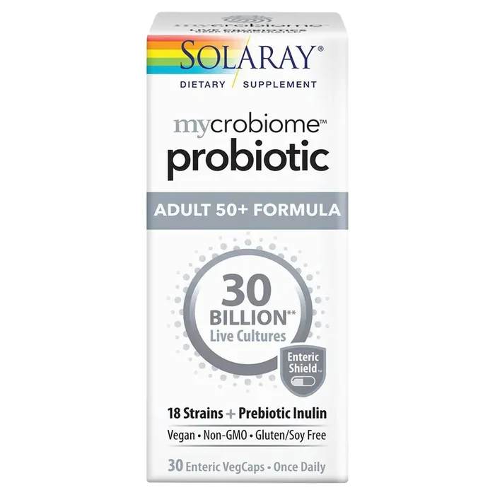 Solaray Mycrobiome Probiotic Adult 50+ Formula