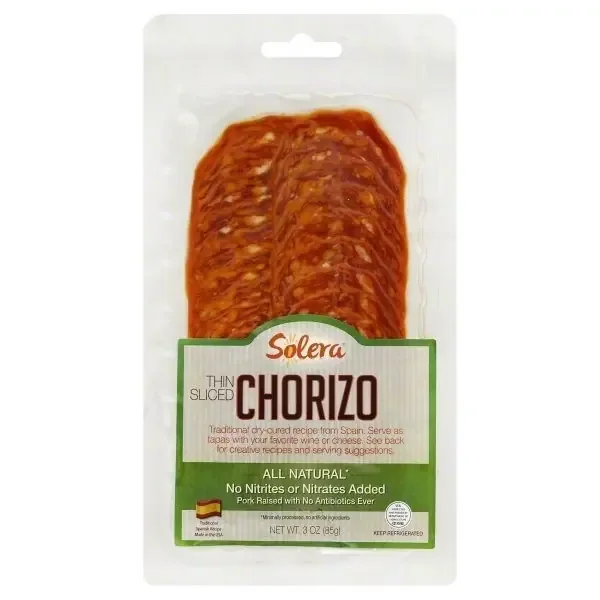 Solera Chorizo Sliced – 3 Oz