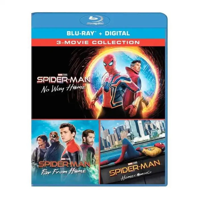 Sony Pictures Spider-Man Far from Home/ Homecoming/ No Way Home (Blu-ray + Digital)