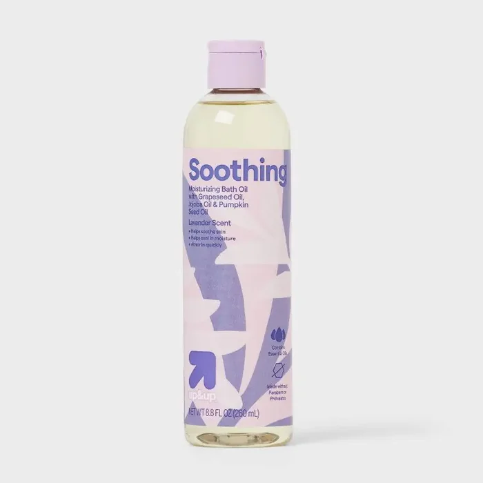 Soothing Moisturizing Bath Oil with Lavender – 8.8 oz – up&up™