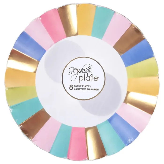 Sophistiplate Salad Paper Plates 8 ea
