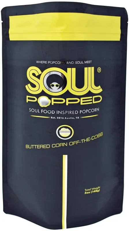 Soul Popped Buttered Corn Off-The-Cob Popcorn