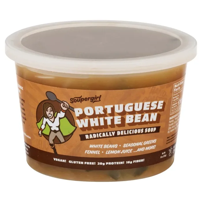 Soupergirl Portuguese White Bean Soup 16 oz