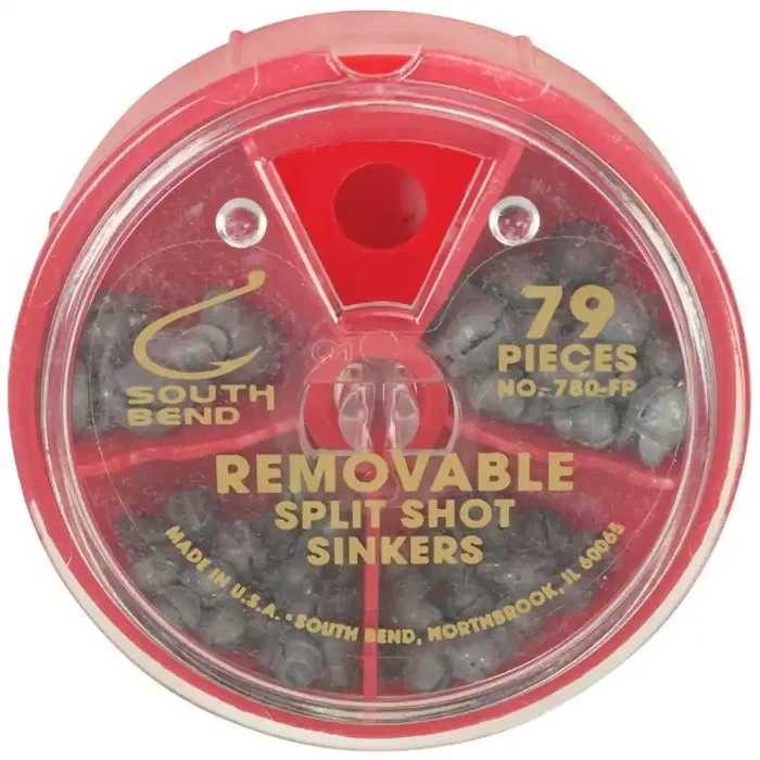 South Bend Removable Split Shot Sinker Kit Assortment