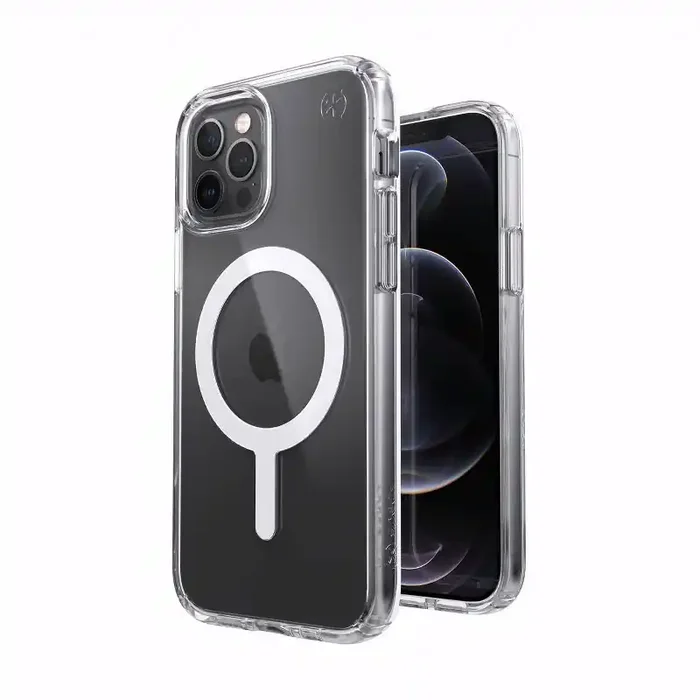 Speck Apple iPhone 12/iPhone 12 Pro Perfect Clear Case with MagSafe – Clear