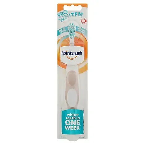 Spinbrush Pro White Medium 4 Pack 1ct – EA