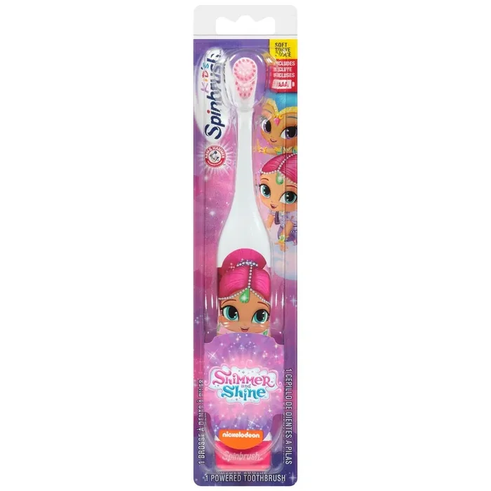 Spinbrush Shimmer And Shine Kid‘s Powered Toothbrush – Color May Vary