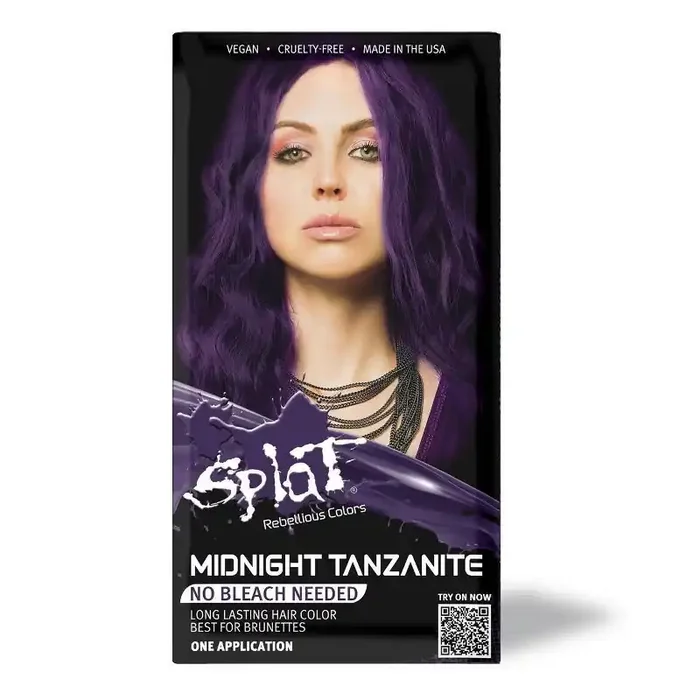 Splat Midnight Kit Semi Permanent Hair Color – Tanzanite – 6.75 fl oz