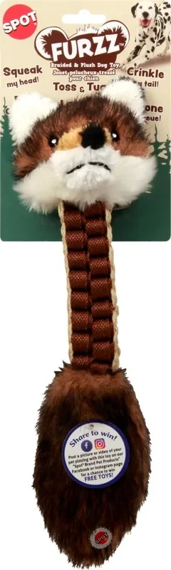 SPOT Breaded & Plush Dog Toy 1 ea