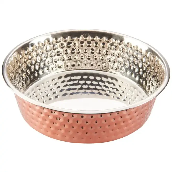 Spot Honeycomb Non-Skid Dish – Copper