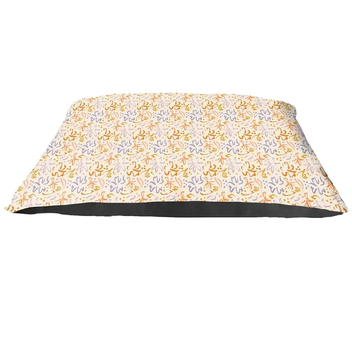 Spot Tan Patterned Pet Bed, 27×36